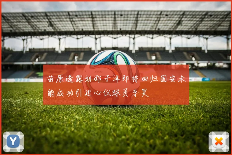 苗原透露刘邵子洋即将回归国安未能成功引进心仪球员李昊